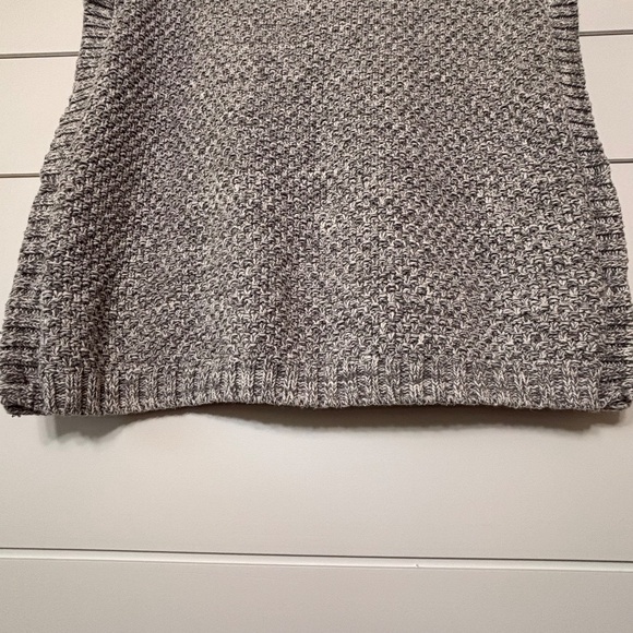 Nula Bug cotton blend turtleneck cable knit sleeveless sweater size US 8 - Picture 10 of 15